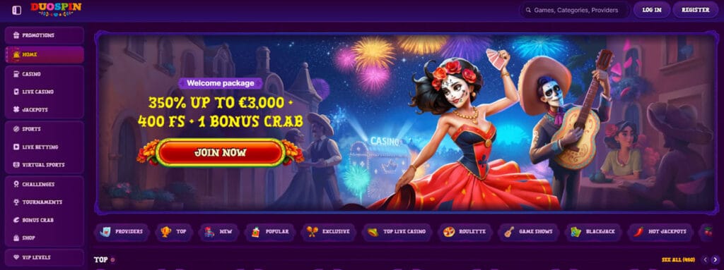Duospin Official Website
