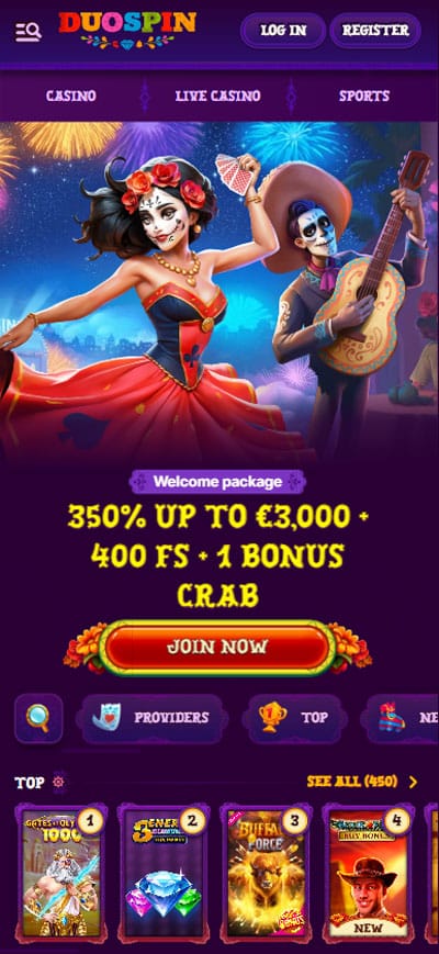 Duospin Casino Mobile App